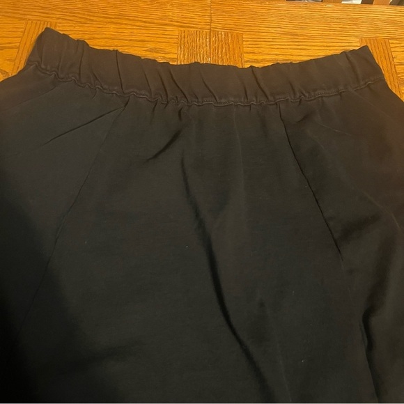 Zara Elastic Waist Slouchy Dropped Crotch Harem Pull on Pants in Black Sz M - Picture 6 of 15